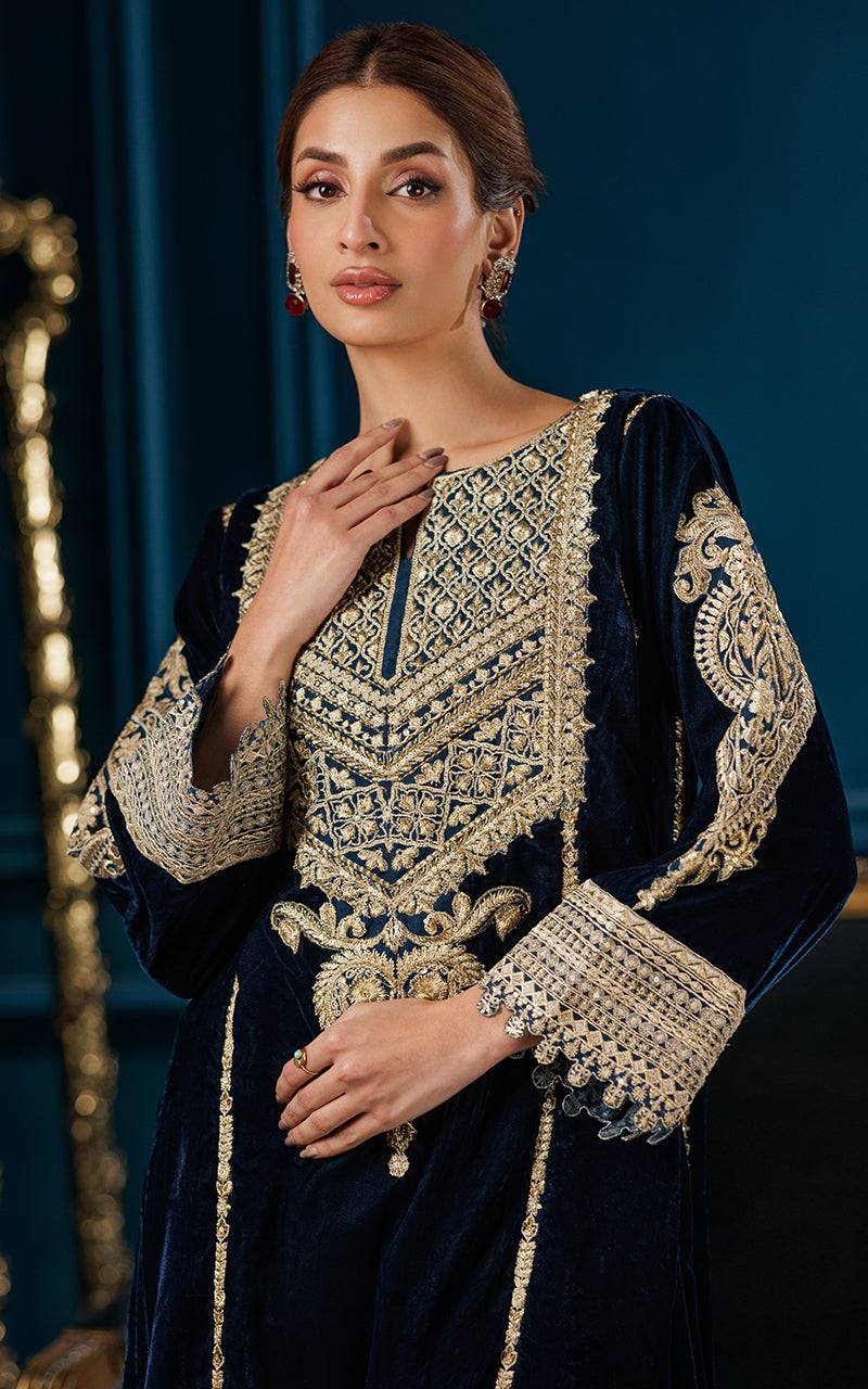 Threads and Motifs | Velvet Collection 25 | 2PC TV-02