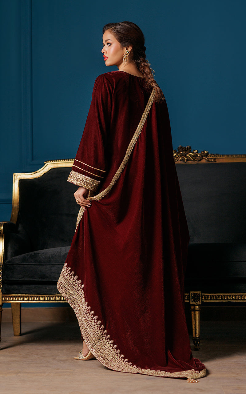 Threads and Motifs | Velvet Collection 25 | 2PC TV-06