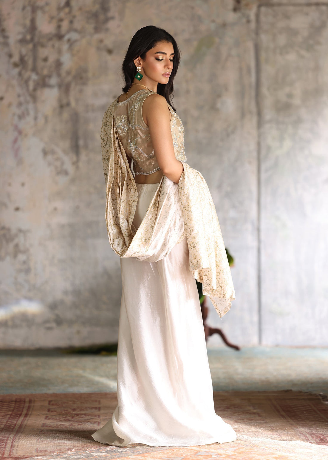 Umsha | Mehfil-e-Rang | Ivory Dream by Umsha - Designer Dress - Type: Ladies Clothes - Available at Sana Yasir - 100% Original