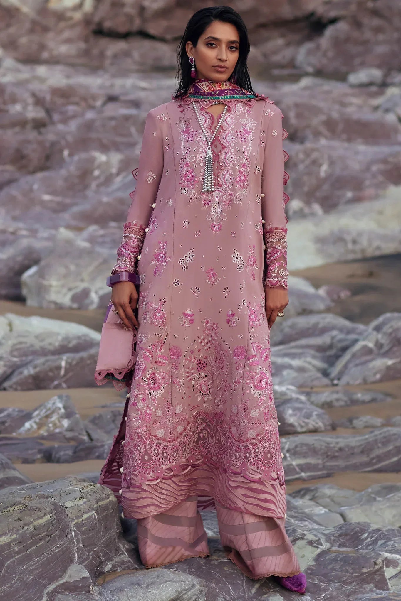 Elan | Winter 23 | FEZEH (EW23-01) by Elan - Designer Dress - Type: Luxury - Available at Sana Yasir - 100% Original