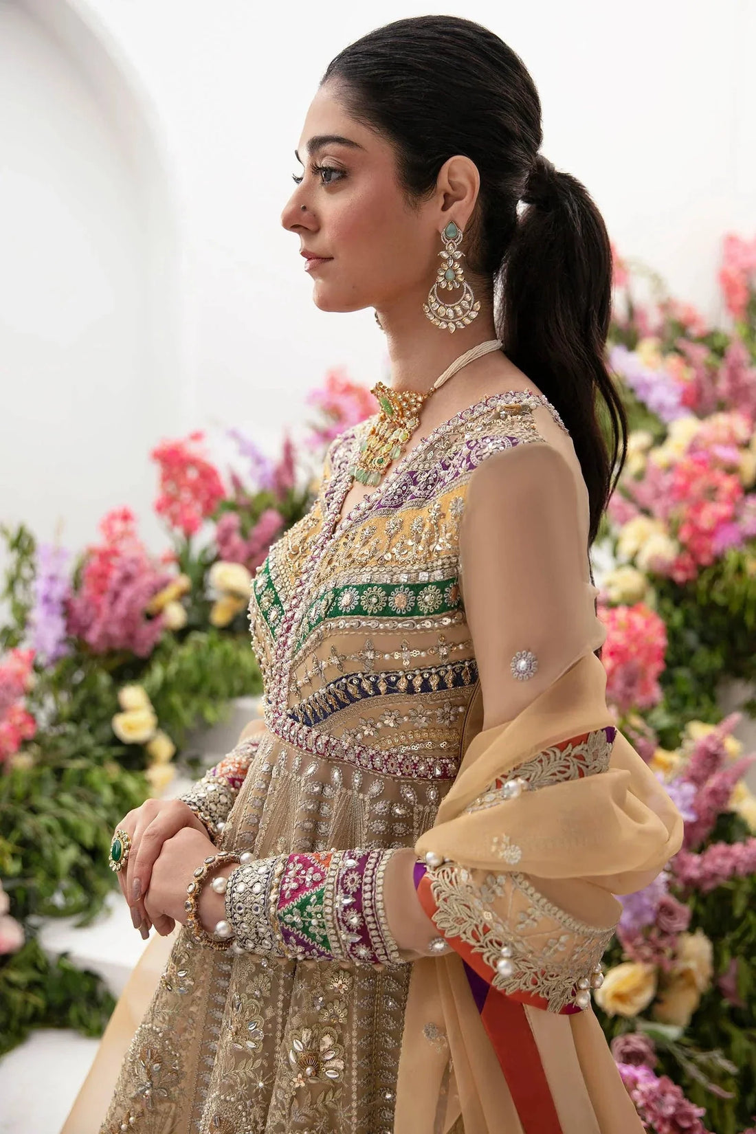 Zaha | Gossamer Formals 23 | ALYSIAH (ZC23-01) by Zaha - Designer Dress - Type: Bridal - Available at Sana Yasir - 100% Original