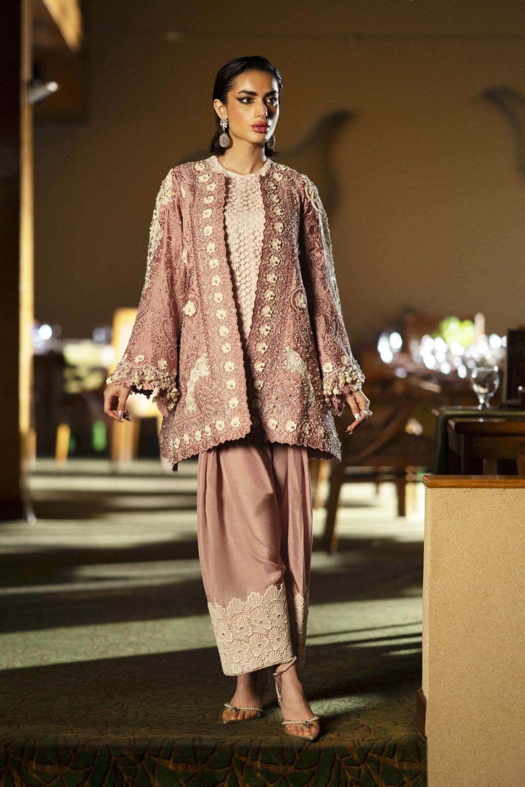 AJR Couture | Cutwork Edit 24 | MARLOT by AJR Couture - Designer Dress - Type: Ladies Clothes - Available at Sana Yasir - 100% Original