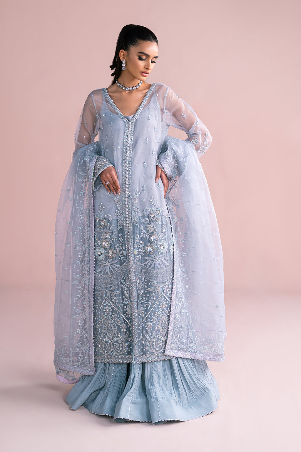 Vanya | Fareesha Formals | FR-11 by Vanya - Designer Dress - Type: Formal - Available at Sana Yasir - 100% Original