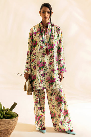 Zaha | Pop RTW | COZANA by Zaha - Designer Dress - Type: Ladies Clothes - Available at Sana Yasir - 100% Original