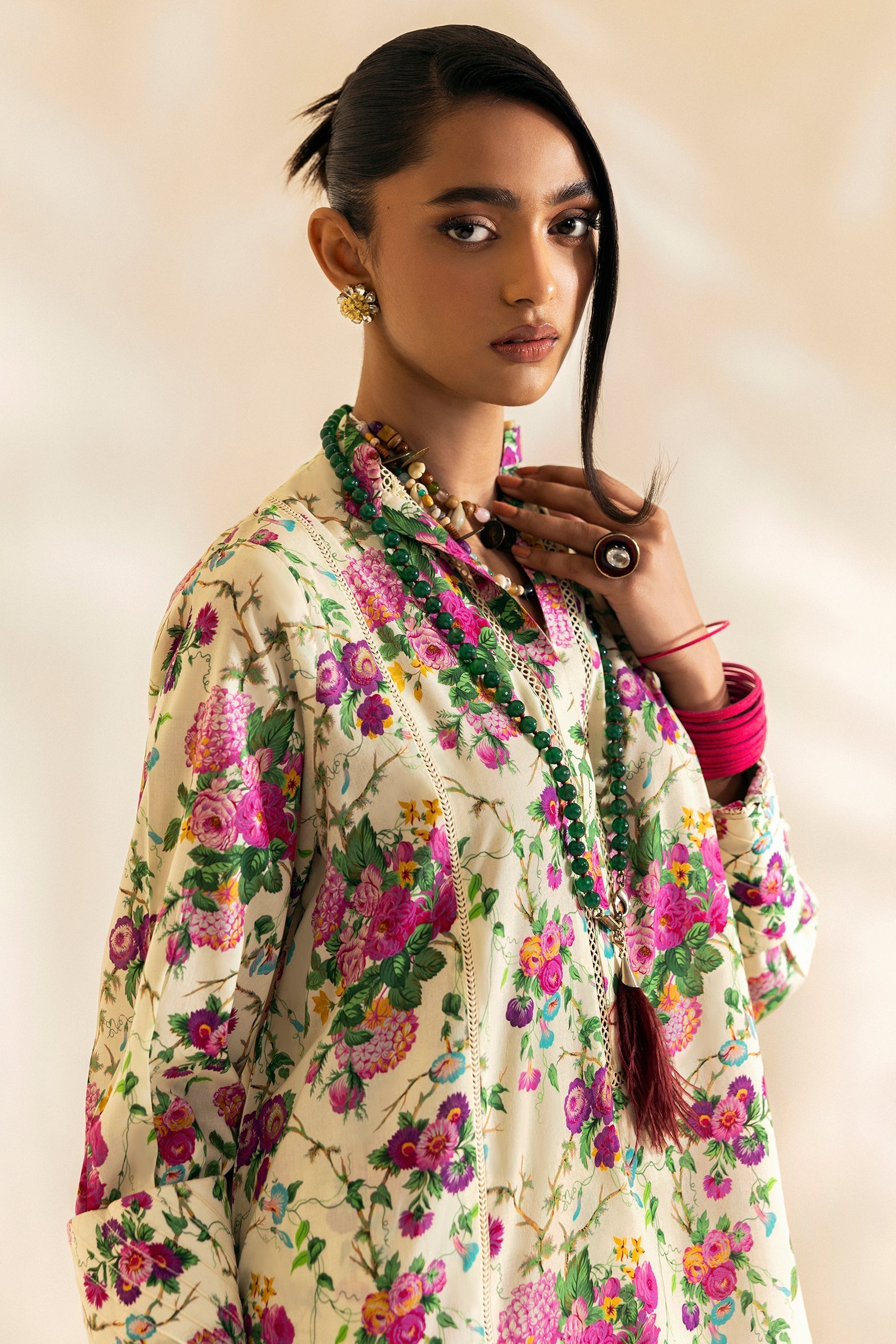 Zaha | Pop RTW | COZANA by Zaha - Designer Dress - Type: Ladies Clothes - Available at Sana Yasir - 100% Original