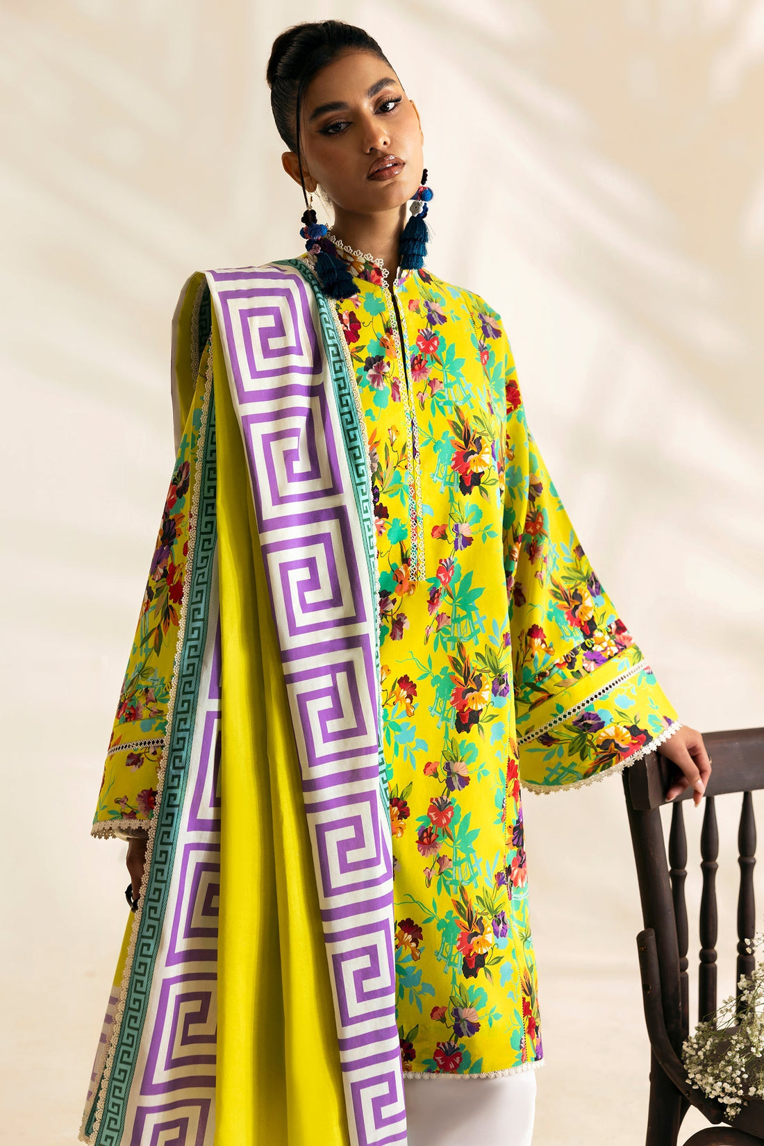 Zaha | Pop RTW | MARACU by Zaha - Designer Dress - Type: Ladies Clothes - Available at Sana Yasir - 100% Original