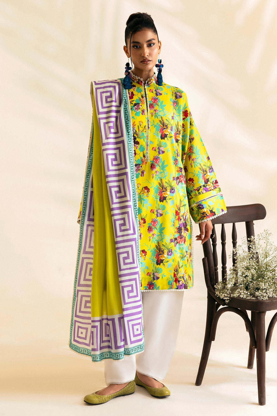 Zaha | Pop RTW | MARACU by Zaha - Designer Dress - Type: Ladies Clothes - Available at Sana Yasir - 100% Original