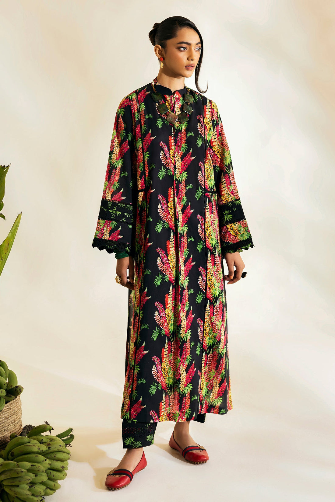 Zaha | Pop RTW | PALMIS by Zaha - Designer Dress - Type: Ladies Clothes - Available at Sana Yasir - 100% Original