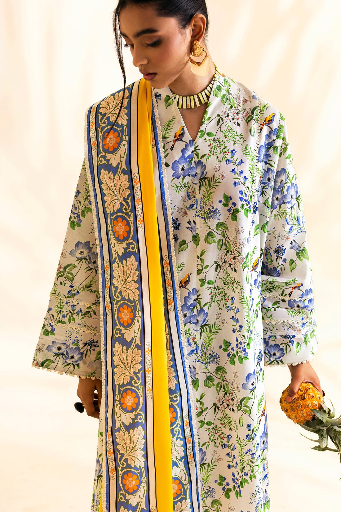 Zaha | Pop RTW | SUNDARA by Zaha - Designer Dress - Type: Ladies Clothes - Available at Sana Yasir - 100% Original