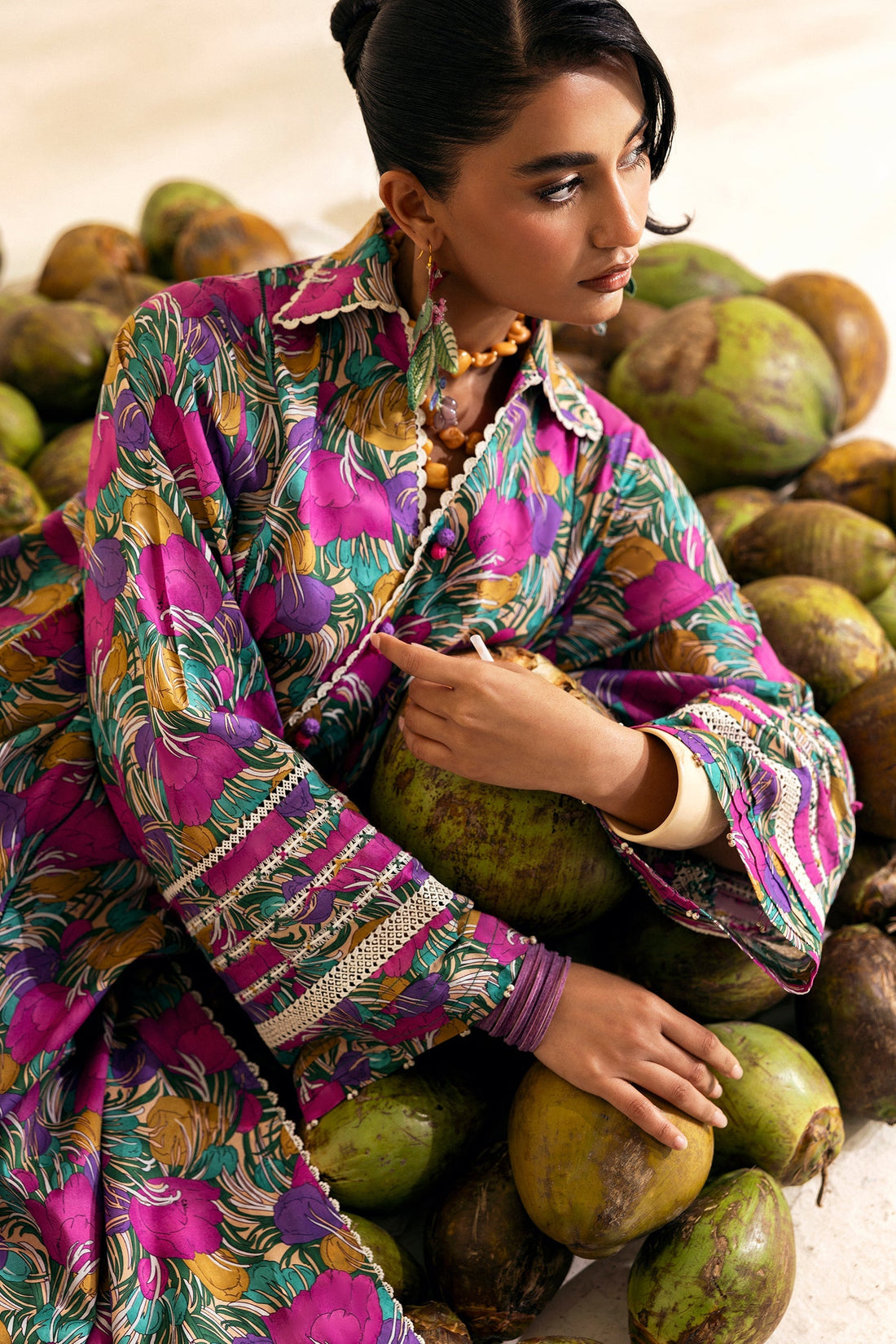 Zaha | Pop RTW | SWAYA by Zaha - Designer Dress - Type: Ladies Clothes - Available at Sana Yasir - 100% Original
