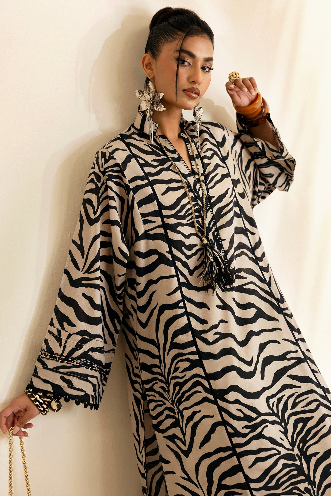 Zaha | Pop RTW | ZESTIA by Zaha - Designer Dress - Type: Ladies Clothes - Available at Sana Yasir - 100% Original