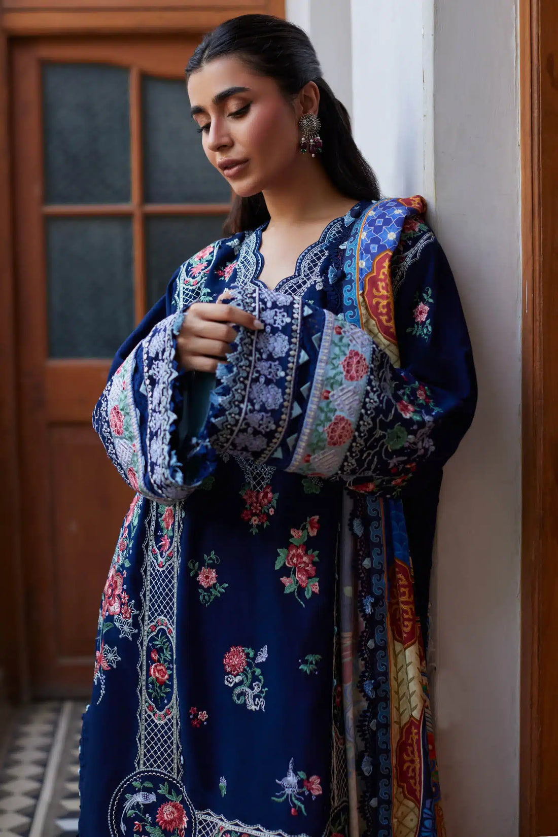 Zaha | Winter 23 | LINA (ZW23-01) by Zaha - Designer Dress - Type: Luxury - Available at Sana Yasir - 100% Original