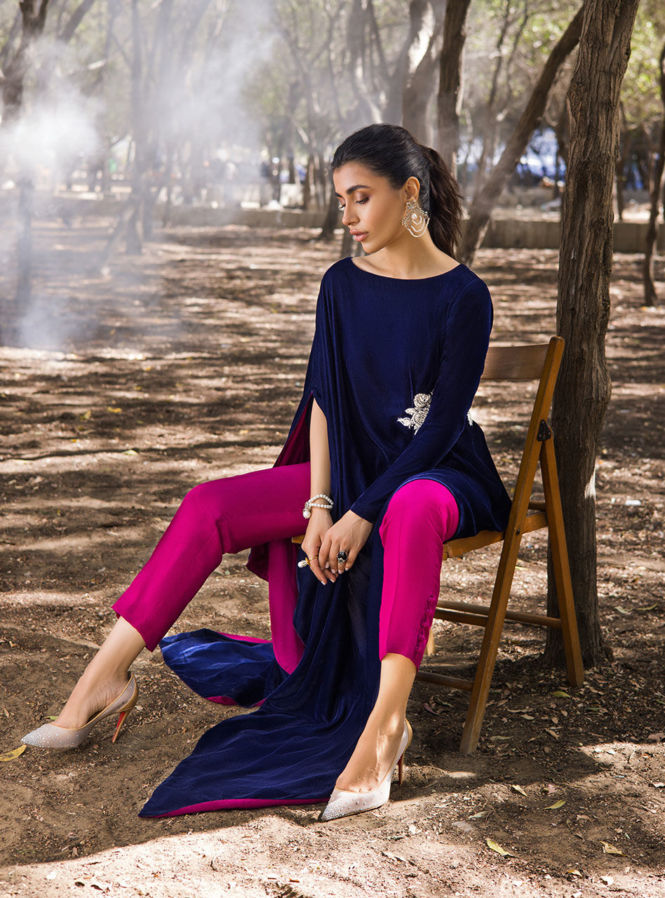 Zainab Chottani | Luxury Pret | AIZEL by Zainab Chottani - Designer Dress - Type: Ladies Clothes - Available at Sana Yasir - 100% Original