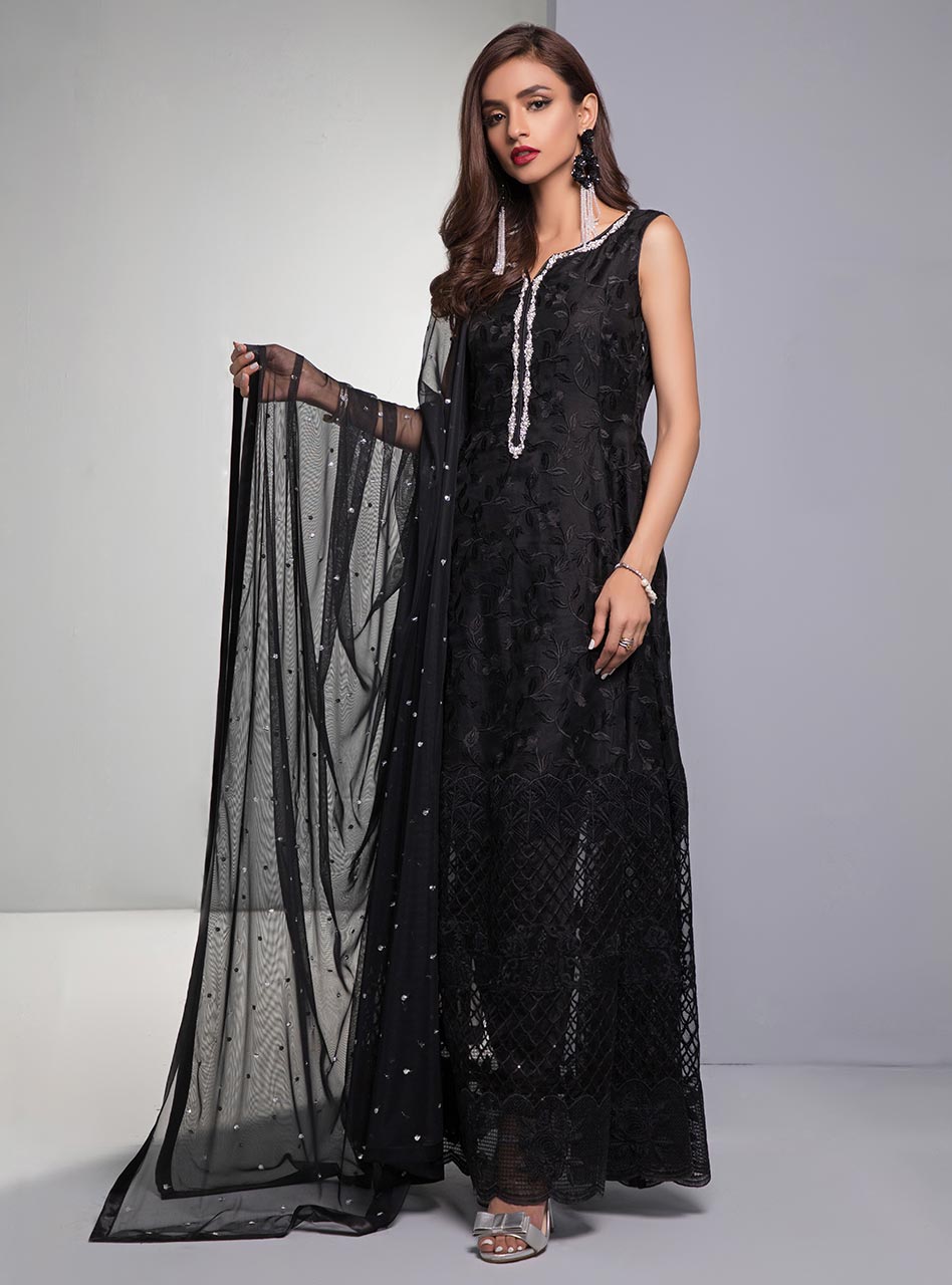Zainab Chottani | Luxury Pret | BLACK DOVE by Zainab Chottani - Designer Dress - Type: Ladies Clothes - Available at Sana Yasir - 100% Original