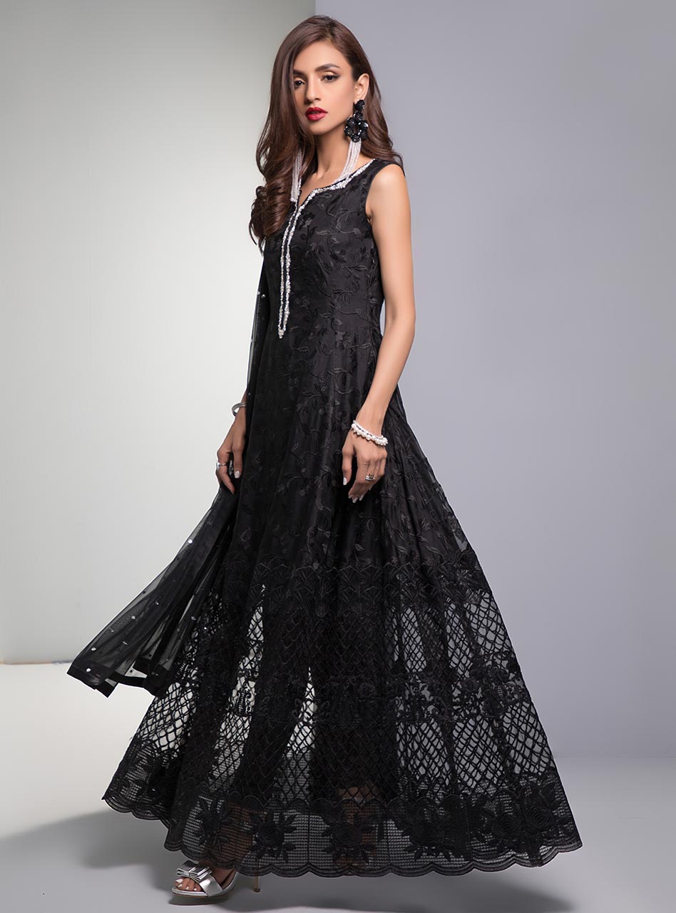 Zainab Chottani | Luxury Pret | BLACK DOVE by Zainab Chottani - Designer Dress - Type: Ladies Clothes - Available at Sana Yasir - 100% Original