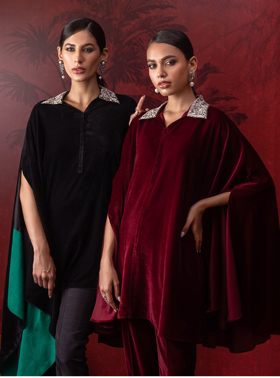 Zainab Chottani | Luxury Pret | BLACK NOA by Zainab Chottani - Designer Dress - Type: Ladies Clothes - Available at Sana Yasir - 100% Original