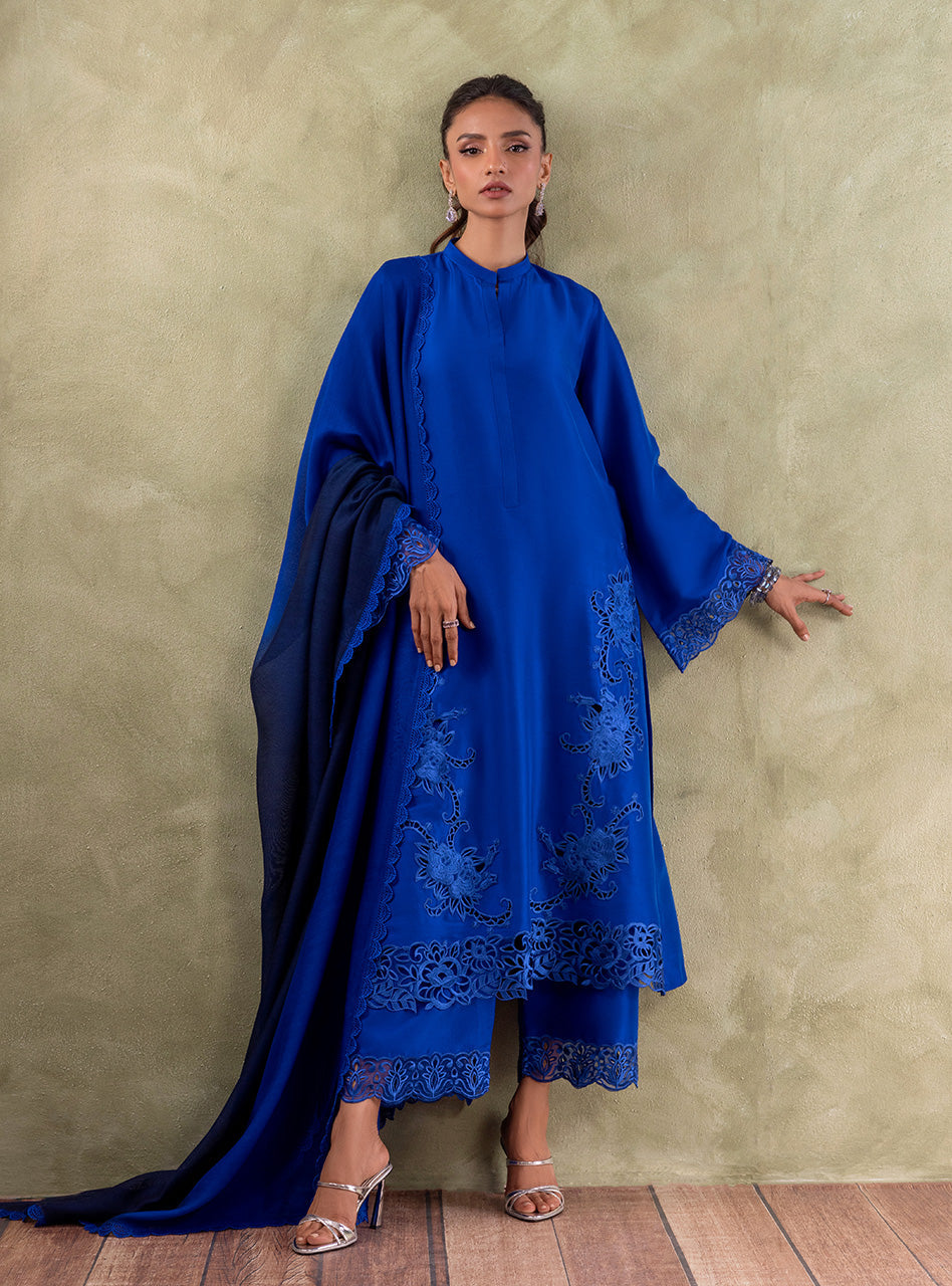 Zainab Chottani | Luxury Pret | BLUE DIAMOND by Zainab Chottani - Designer Dress - Type: Ladies Clothes - Available at Sana Yasir - 100% Original