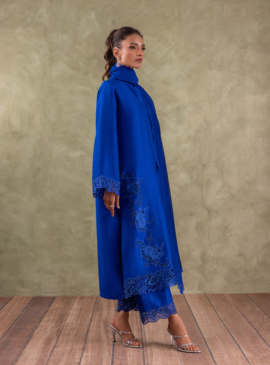 Zainab Chottani | Luxury Pret | BLUE DIAMOND by Zainab Chottani - Designer Dress - Type: Ladies Clothes - Available at Sana Yasir - 100% Original