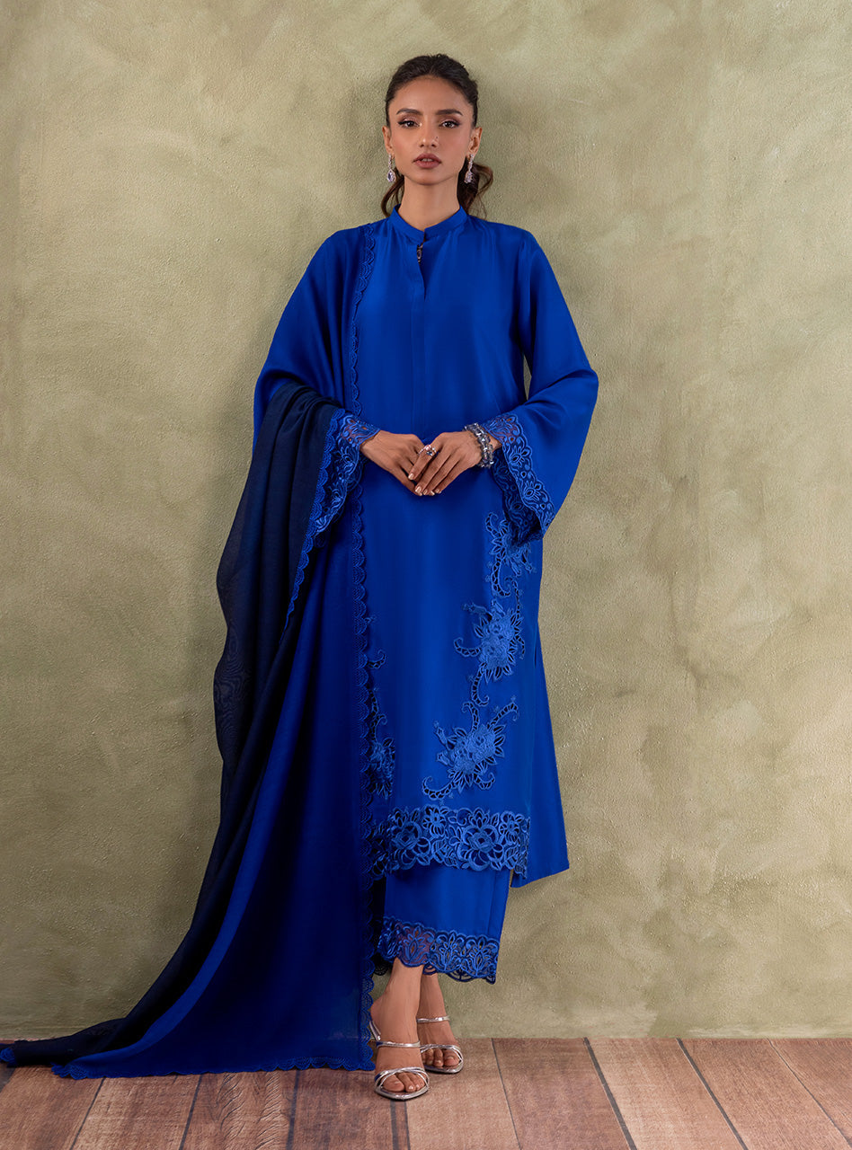 Zainab Chottani | Luxury Pret | BLUE DIAMOND by Zainab Chottani - Designer Dress - Type: Ladies Clothes - Available at Sana Yasir - 100% Original