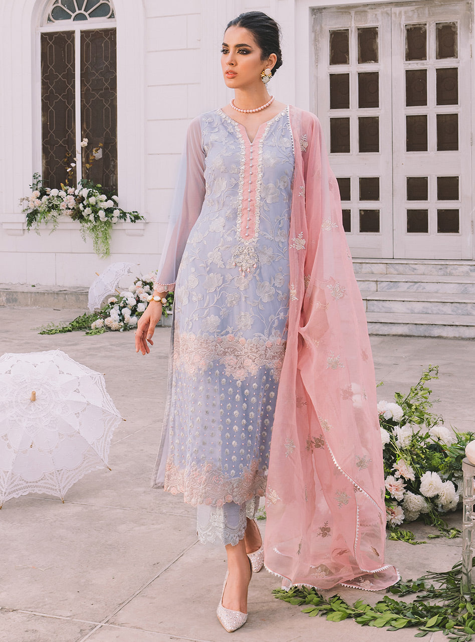 Zainab Chottani | Luxury Pret | BLUSH GRAPHITE by Zainab Chottani - Designer Dress - Type: Ladies Clothes - Available at Sana Yasir - 100% Original
