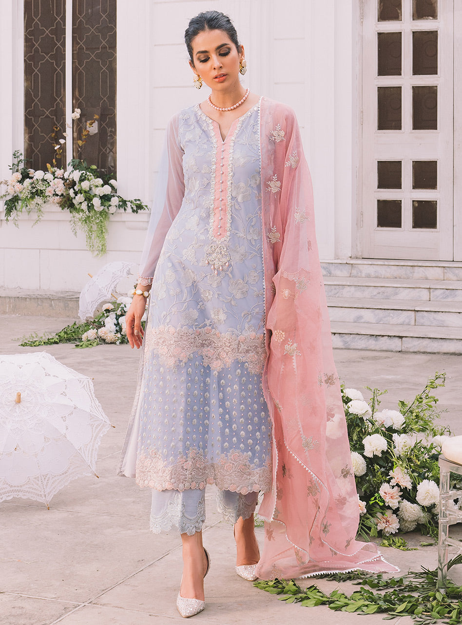 Zainab Chottani | Luxury Pret | BLUSH GRAPHITE by Zainab Chottani - Designer Dress - Type: Ladies Clothes - Available at Sana Yasir - 100% Original