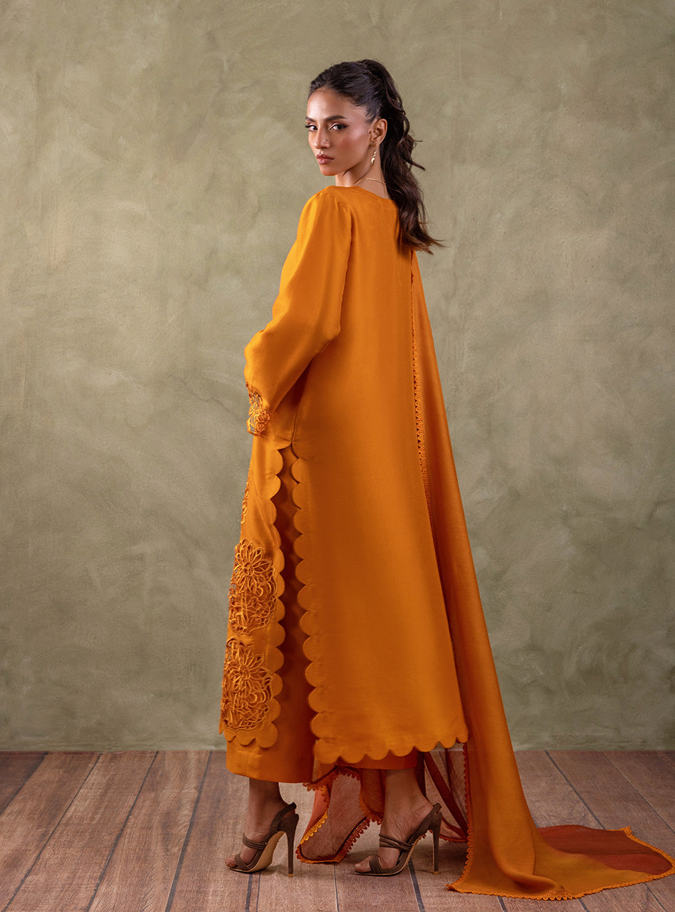 Zainab Chottani | Luxury Pret | BURNING AMBER by Zainab Chottani - Designer Dress - Type: Ladies Clothes - Available at Sana Yasir - 100% Original