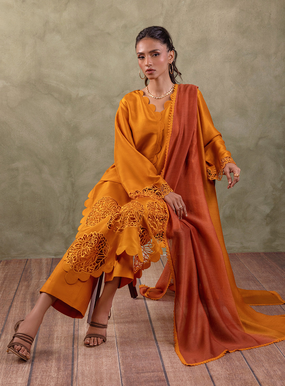Zainab Chottani | Luxury Pret | BURNING AMBER by Zainab Chottani - Designer Dress - Type: Ladies Clothes - Available at Sana Yasir - 100% Original