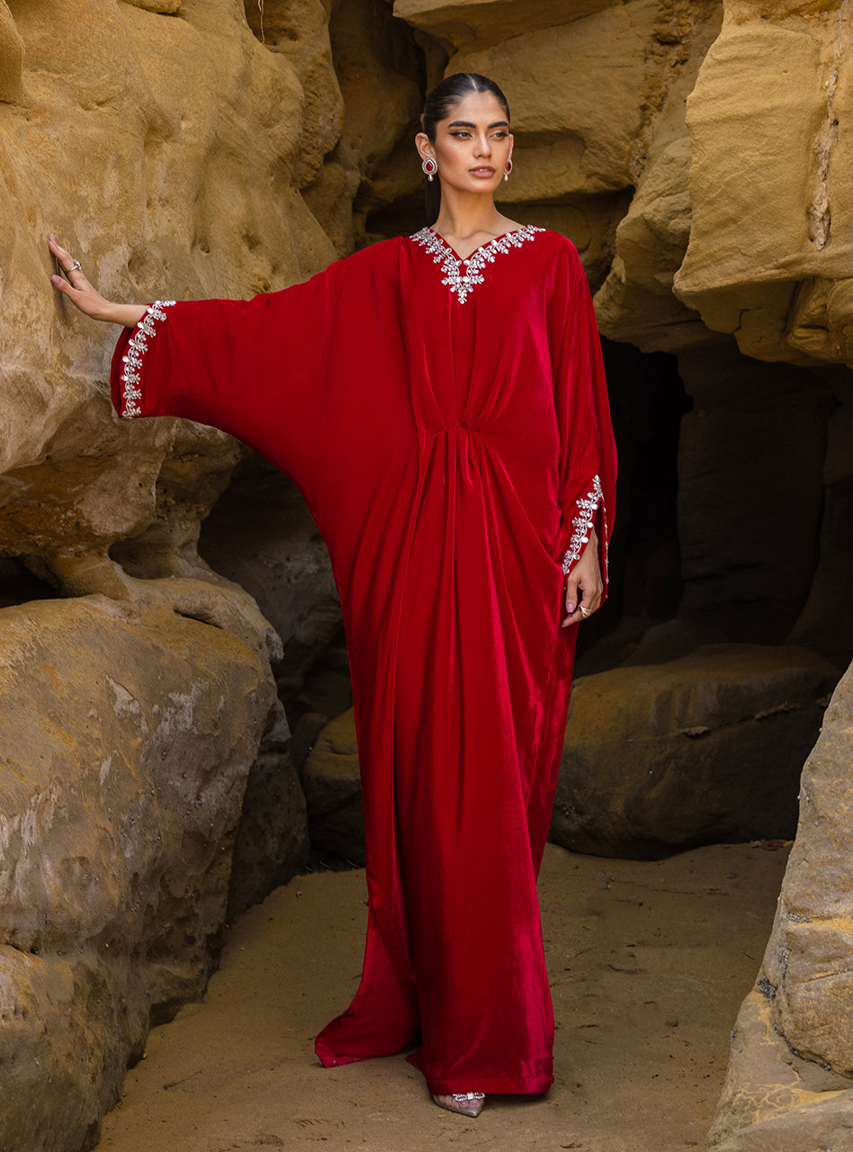 Zainab Chottani | Luxury Pret | CAPRI RED by Zainab Chottani - Designer Dress - Type: Ladies Clothes - Available at Sana Yasir - 100% Original