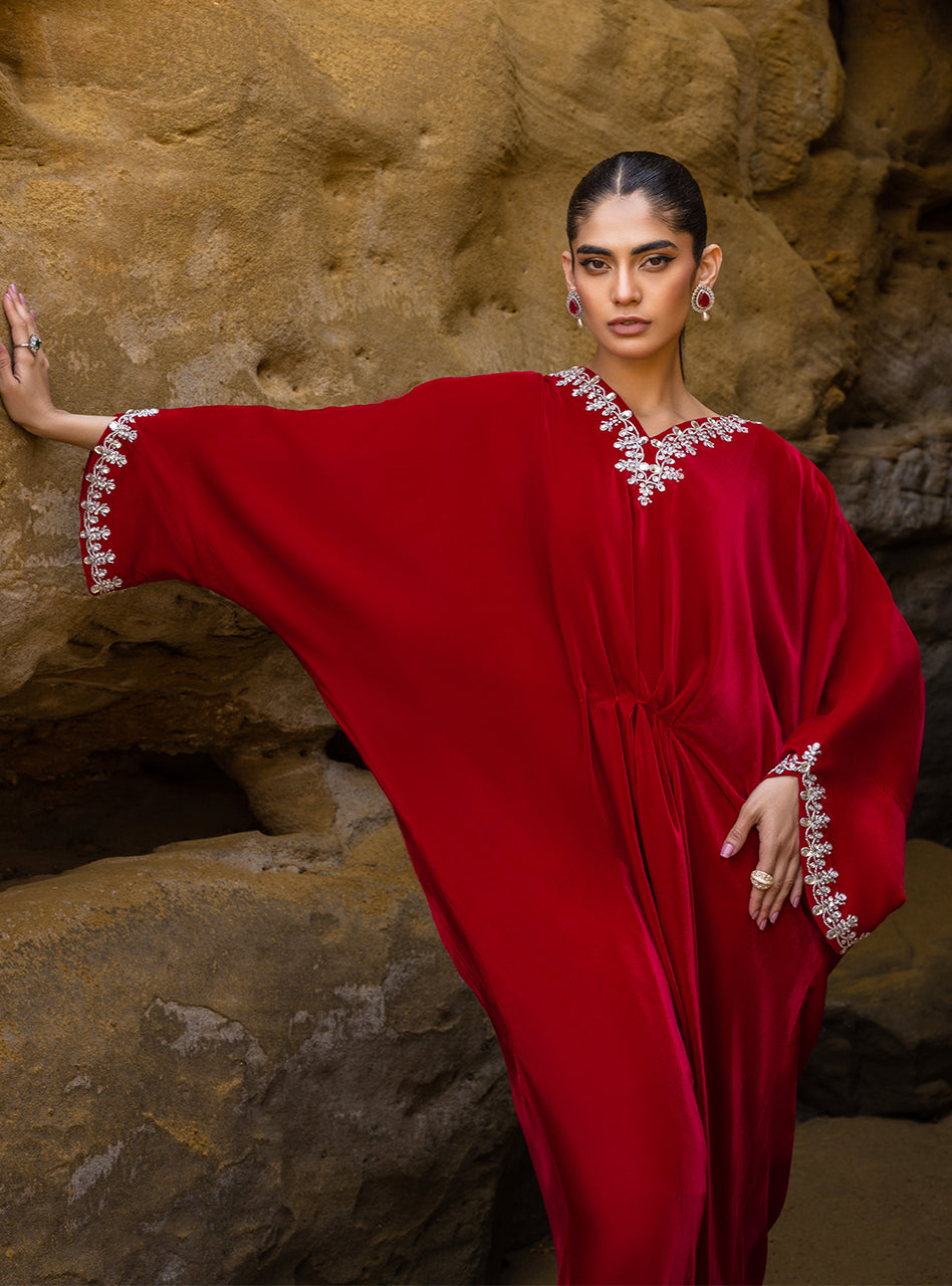 Zainab Chottani | Luxury Pret | CAPRI RED by Zainab Chottani - Designer Dress - Type: Ladies Clothes - Available at Sana Yasir - 100% Original