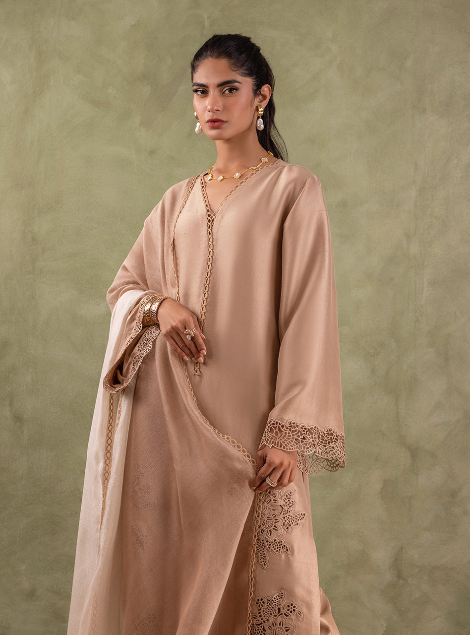 Zainab Chottani | Luxury Pret | CORAL CHAMPAGNE by Zainab Chottani - Designer Dress - Type: Ladies Clothes - Available at Sana Yasir - 100% Original