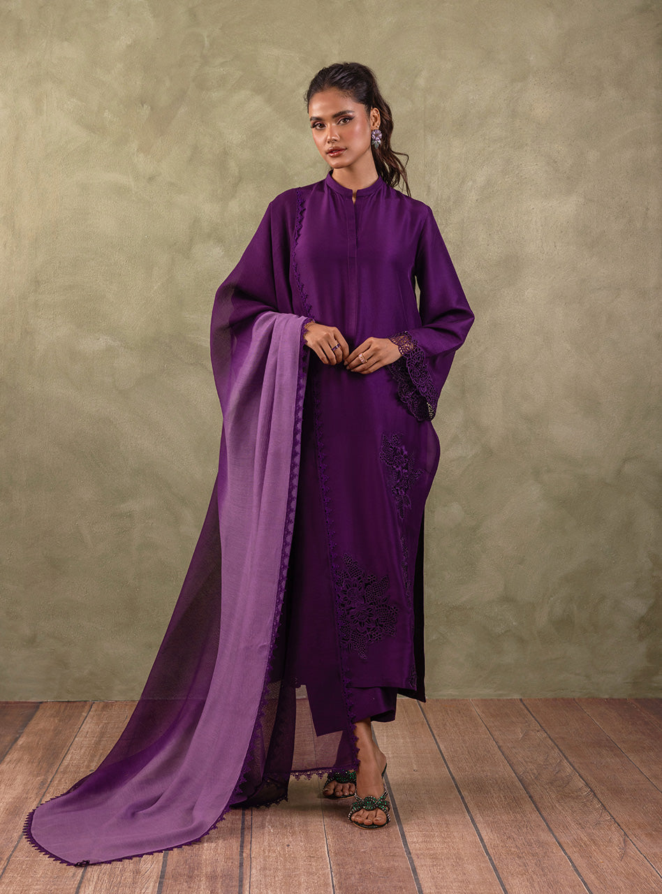 Zainab Chottani | Luxury Pret | ENCHANTING AMETHYST by Zainab Chottani - Designer Dress - Type: Ladies Clothes - Available at Sana Yasir - 100% Original