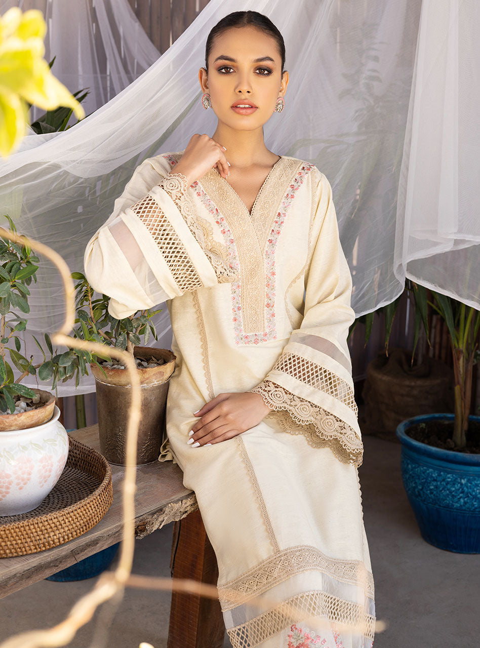 Zainab Chottani | Luxury Pret | IVORY OPAL by Zainab Chottani - Designer Dress - Type: Ladies Clothes - Available at Sana Yasir - 100% Original