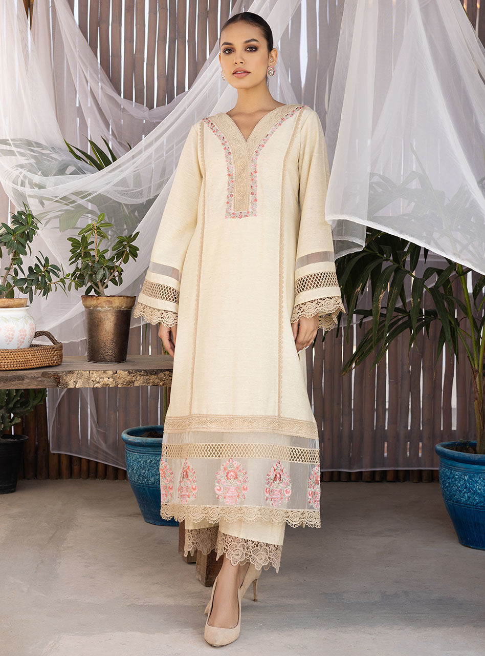 Zainab Chottani | Luxury Pret | IVORY OPAL by Zainab Chottani - Designer Dress - Type: Ladies Clothes - Available at Sana Yasir - 100% Original