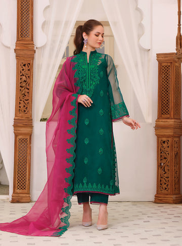 Zainab Chottani | Luxury Pret | JADE OLIVE by Zainab Chottani - Designer Dress - Type: Ladies Clothes - Available at Sana Yasir - 100% Original
