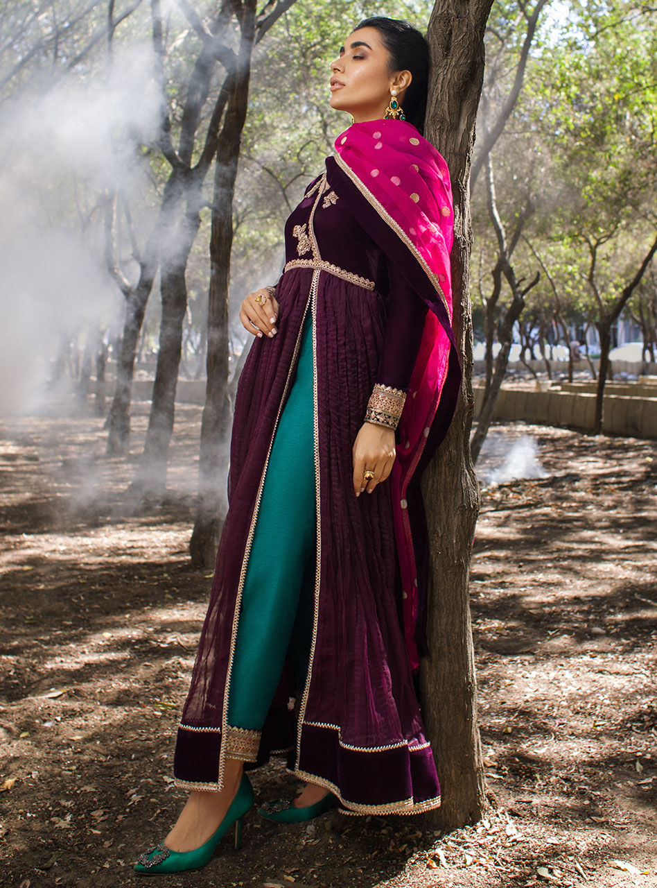 Zainab Chottani | Luxury Pret | MEHRU by Zainab Chottani - Designer Dress - Type: Ladies Clothes - Available at Sana Yasir - 100% Original