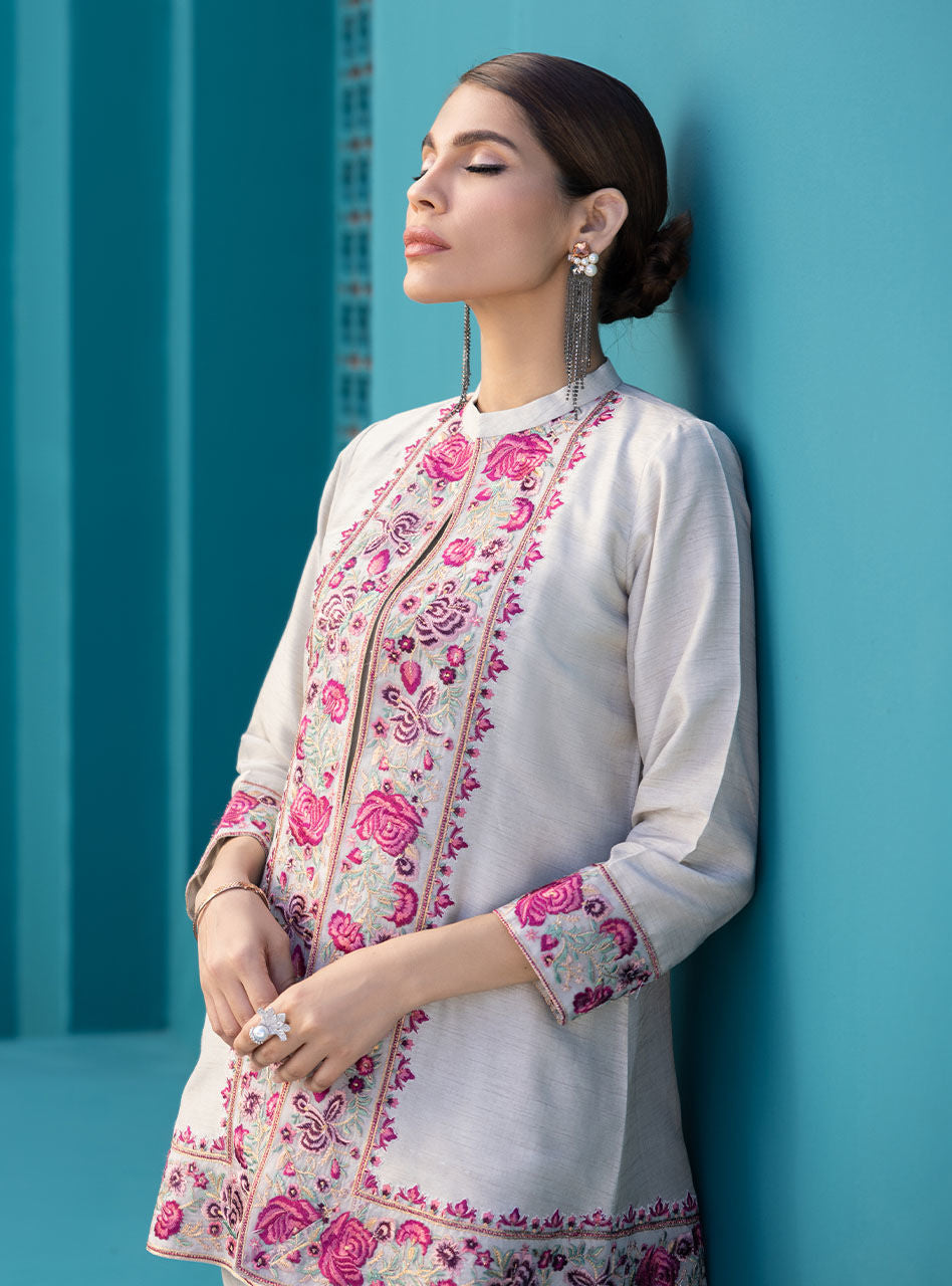 Zainab Chottani | Luxury Pret | MYSTI TAUPE by Zainab Chottani - Designer Dress - Type: Ladies Clothes - Available at Sana Yasir - 100% Original