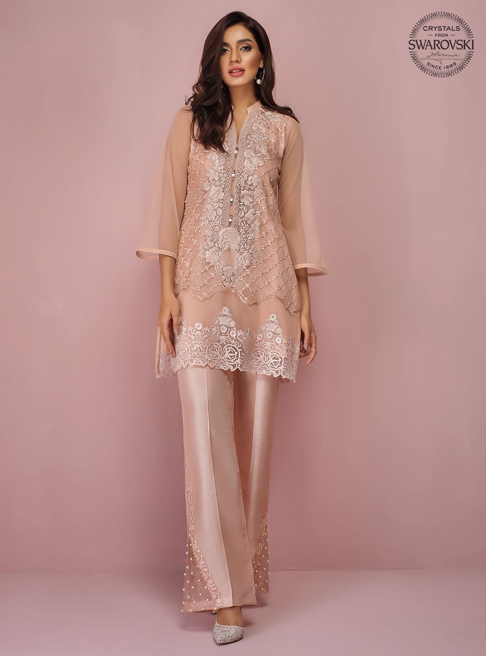 Zainab Chottani | Luxury Pret | ROSE PATINA by Zainab Chottani - Designer Dress - Type: Ladies Clothes - Available at Sana Yasir - 100% Original