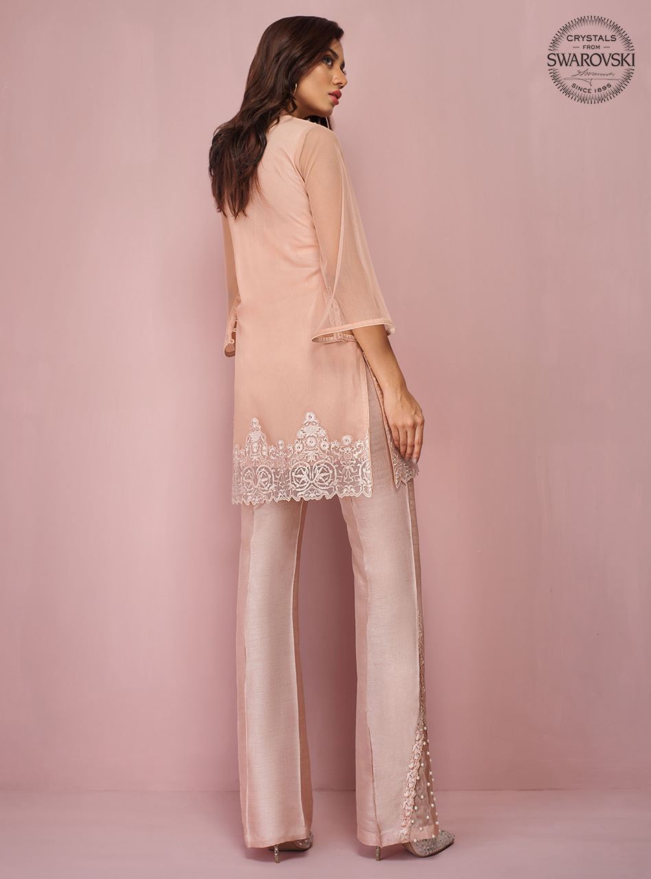Zainab Chottani | Luxury Pret | ROSE PATINA by Zainab Chottani - Designer Dress - Type: Ladies Clothes - Available at Sana Yasir - 100% Original
