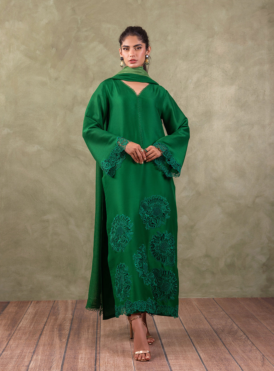 Zainab Chottani | Luxury Pret | ROYAL JADE by Zainab Chottani - Designer Dress - Type: Ladies Clothes - Available at Sana Yasir - 100% Original