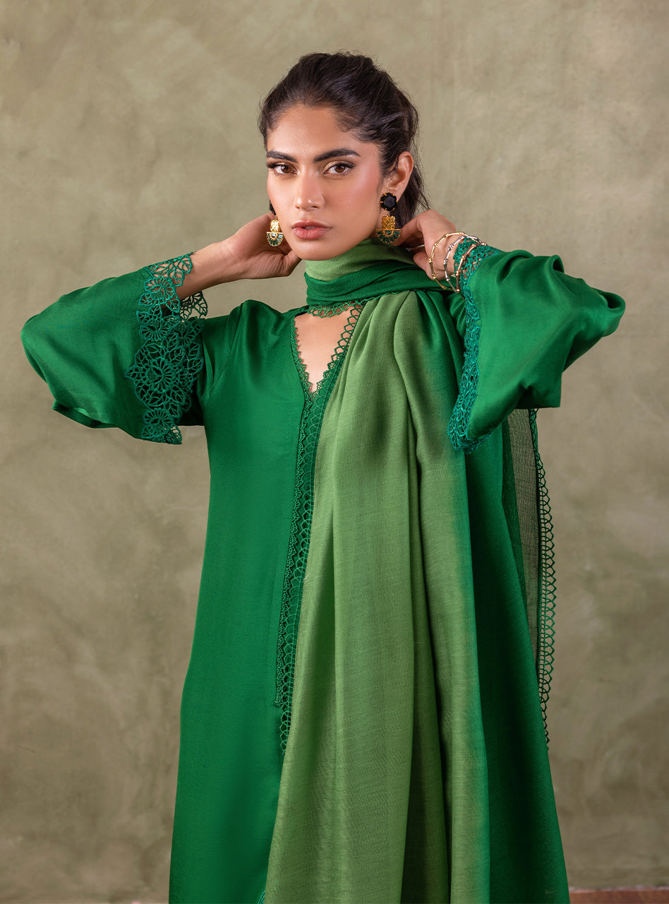 Zainab Chottani | Luxury Pret | ROYAL JADE by Zainab Chottani - Designer Dress - Type: Ladies Clothes - Available at Sana Yasir - 100% Original