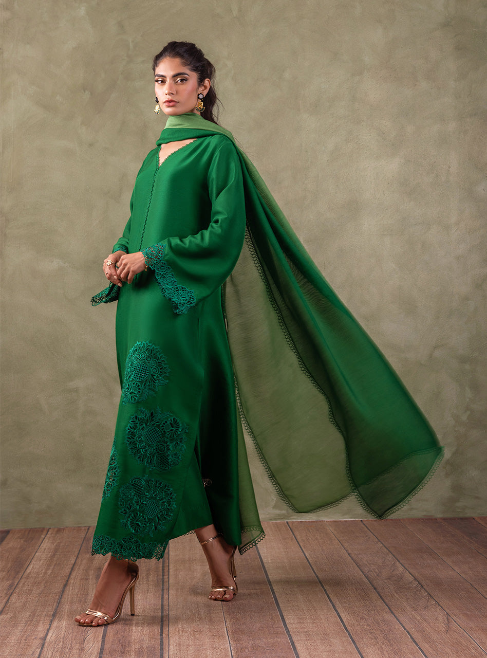 Zainab Chottani | Luxury Pret | ROYAL JADE by Zainab Chottani - Designer Dress - Type: Ladies Clothes - Available at Sana Yasir - 100% Original