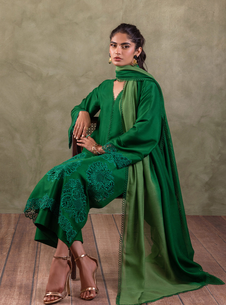 Zainab Chottani | Luxury Pret | ROYAL JADE by Zainab Chottani - Designer Dress - Type: Ladies Clothes - Available at Sana Yasir - 100% Original