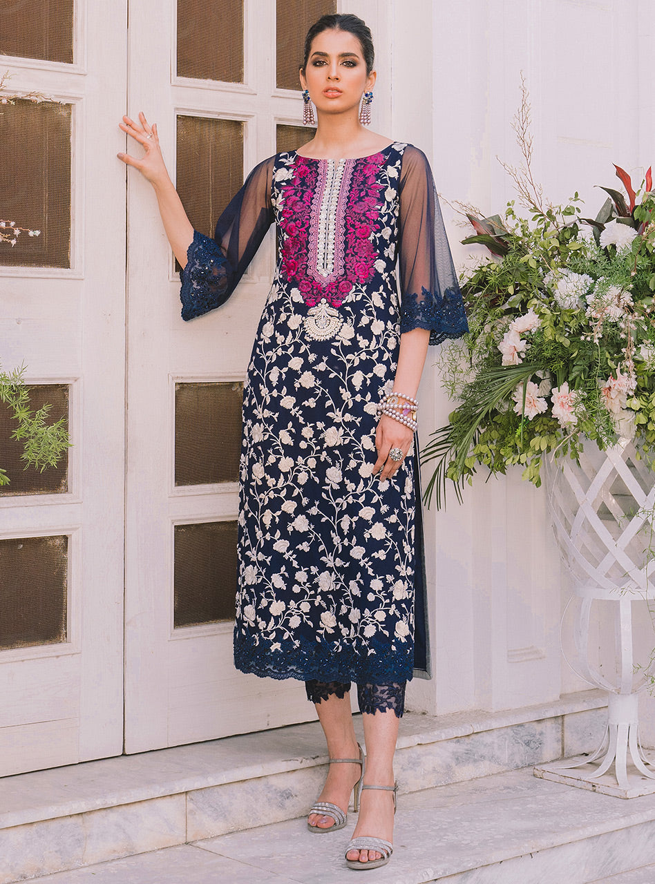 Zainab Chottani | Luxury Pret | ROYALLY FLORA by Zainab Chottani - Designer Dress - Type: Ladies Clothes - Available at Sana Yasir - 100% Original