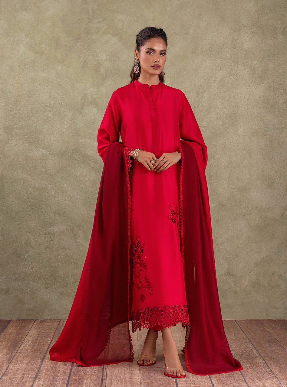 Zainab Chottani | Luxury Pret | SCARLET ROSE by Zainab Chottani - Designer Dress - Type: Ladies Clothes - Available at Sana Yasir - 100% Original