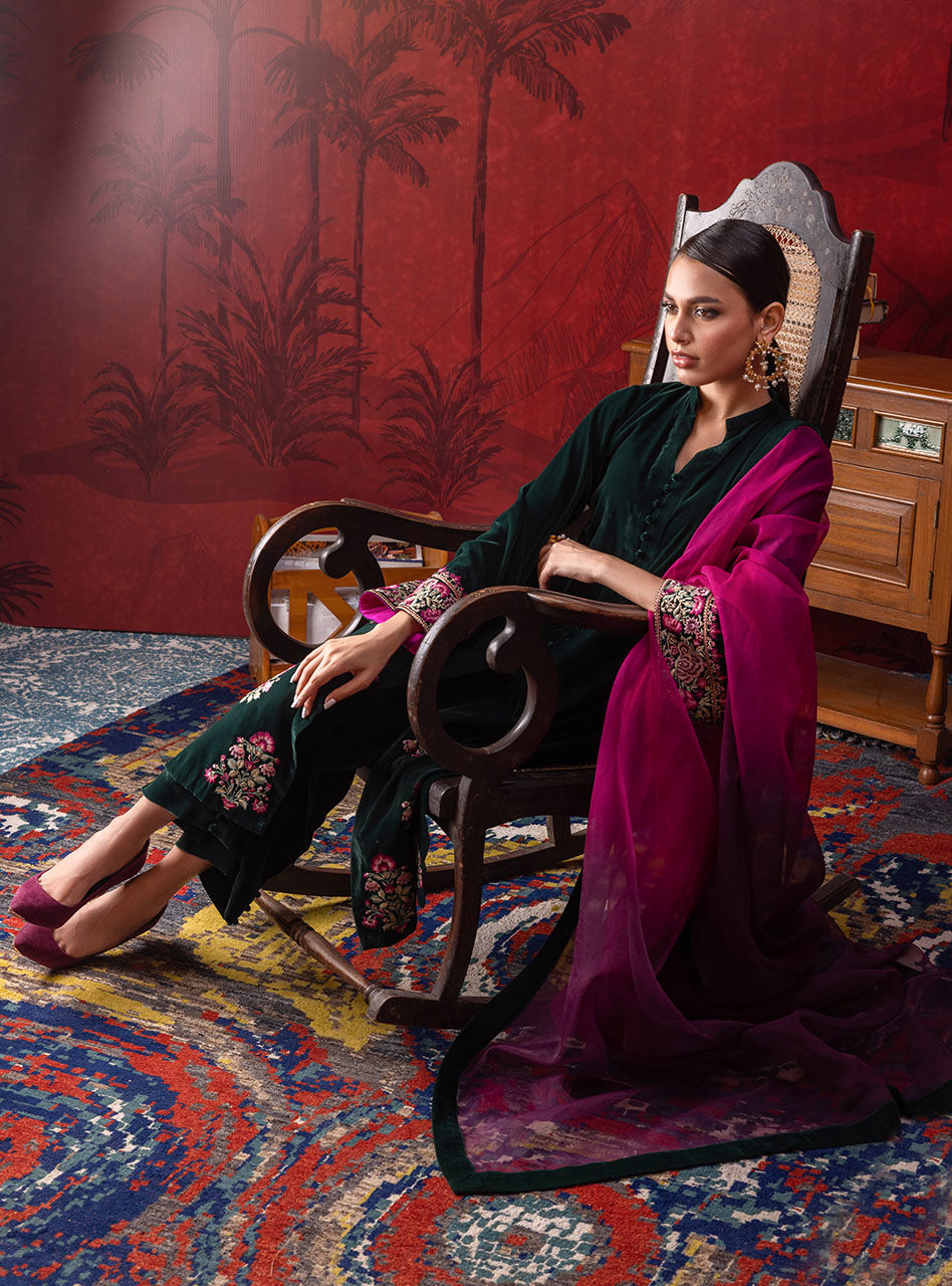 Zainab Chottani | Luxury Pret | SYARA by Zainab Chottani - Designer Dress - Type: Ladies Clothes - Available at Sana Yasir - 100% Original