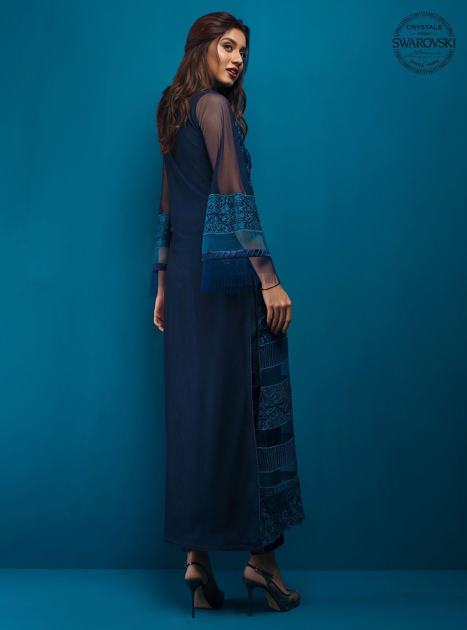 Zainab Chottani | Luxury Pret | TIMELESS TEAL by Zainab Chottani - Designer Dress - Type: Ladies Clothes - Available at Sana Yasir - 100% Original
