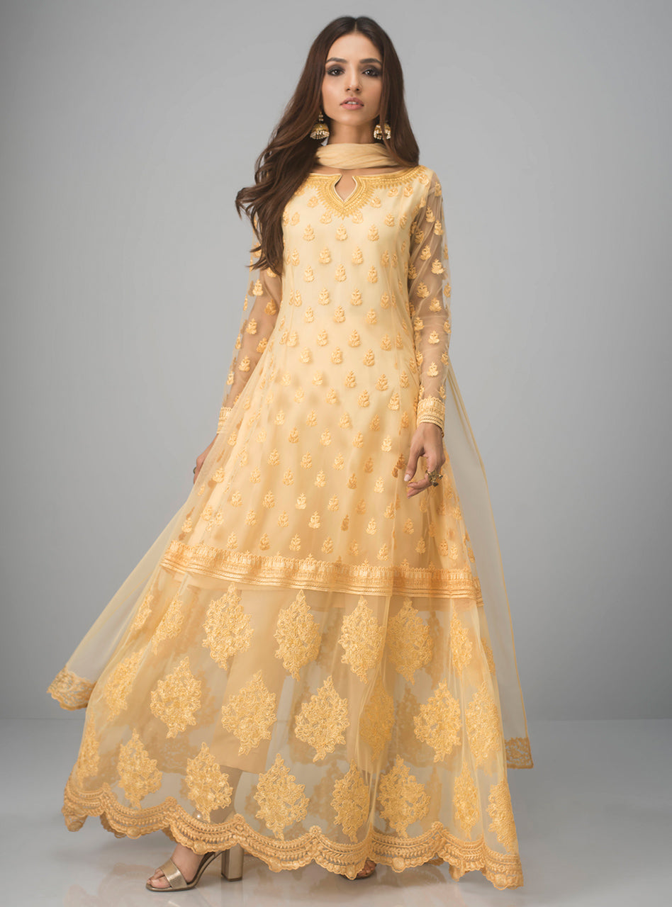 Zainab Chottani | Luxury Pret | TRANQUIL TOPAZ by Zainab Chottani - Designer Dress - Type: Ladies Clothes - Available at Sana Yasir - 100% Original