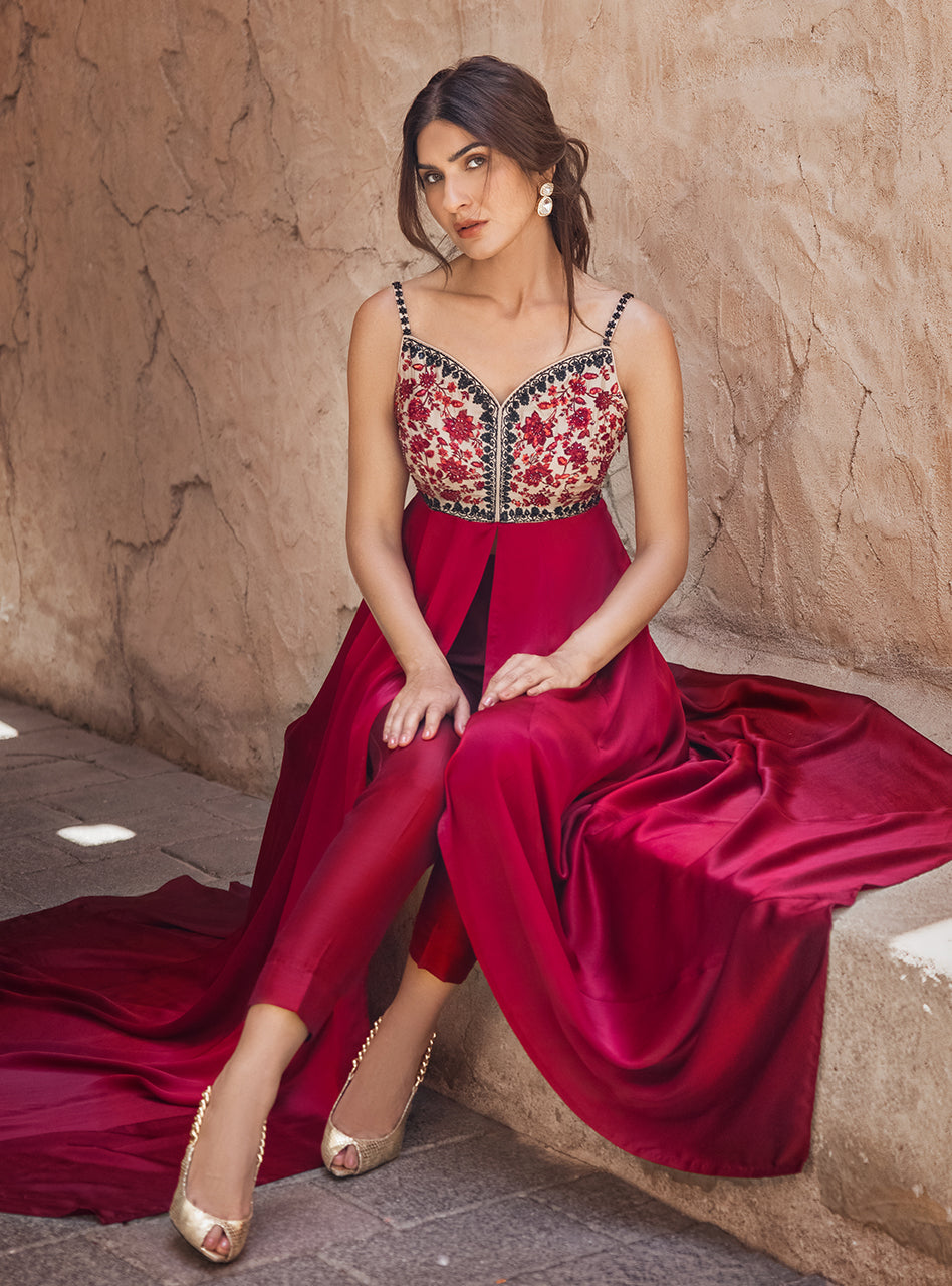 Zainab Chottani | Semi Formals | AINA by Zainab Chottani - Designer Dress - Type: Ladies Clothes - Available at Sana Yasir - 100% Original