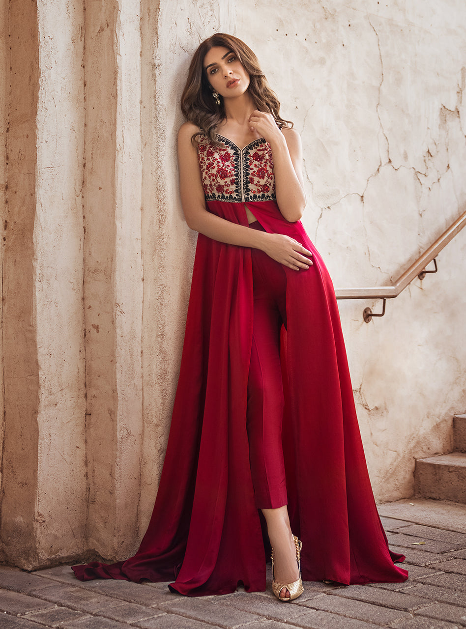 Zainab Chottani | Semi Formals | AINA by Zainab Chottani - Designer Dress - Type: Ladies Clothes - Available at Sana Yasir - 100% Original