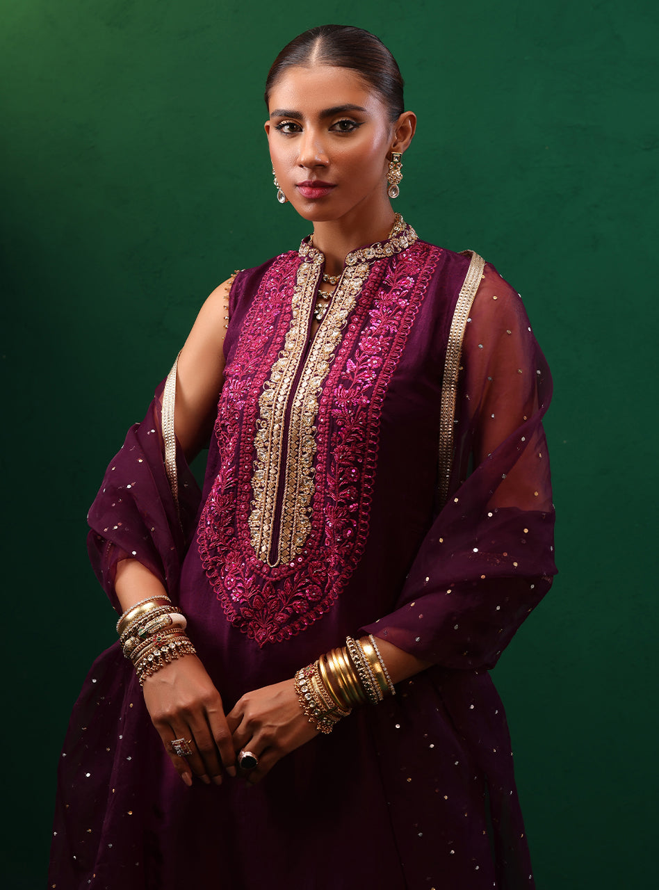 Zainab Chottani | Semi Formals | AMYRA by Zainab Chottani - Designer Dress - Type: Ladies Clothes - Available at Sana Yasir - 100% Original